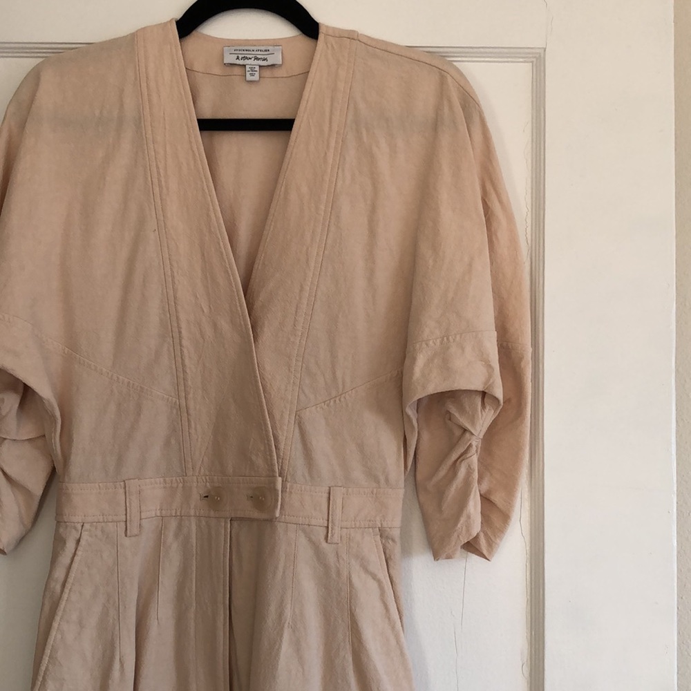 & Other Stories Asymmetrical Linen Blend Jumpsuit - Picture 5 of 7